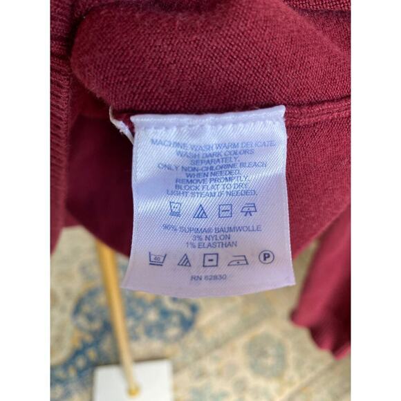 Lands’ End Sweater Cozycore Granola Girl Supima Cotton Feminine Capsule Cottage - Picture 7 of 8